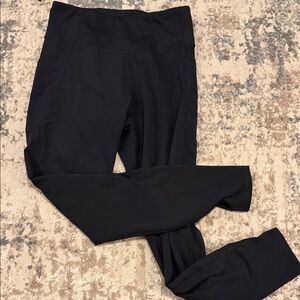 Black High-Waisted Leggings